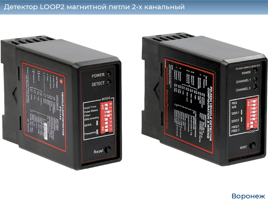 Детектор LOOP2 магнитной петли 2-x канальный, voronezh.doorhan.ru